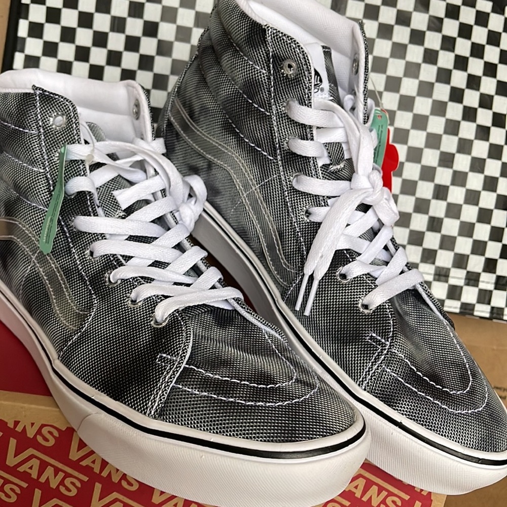 Vans Comfycush Sk8-Hi In Bloom Multi/True White WMNS sneakers - Picture 8 of 16